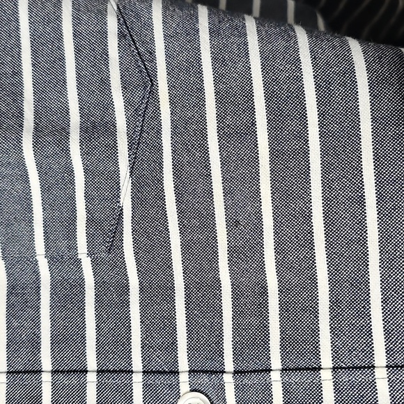 Original Penguin Striped Long Sleeve‎ Button Shirt Large - Picture 7 of 8
